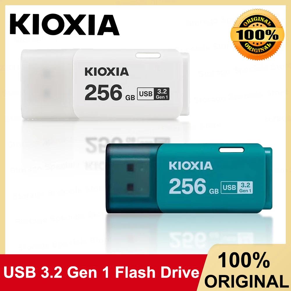 KIOXIA Ʈ޸ USB 3.2 Gen1 ̺ ( ù), 32GB 64GB, 128GB, 256GB, USB ũ, ÷ ̺ ޸ ƽ